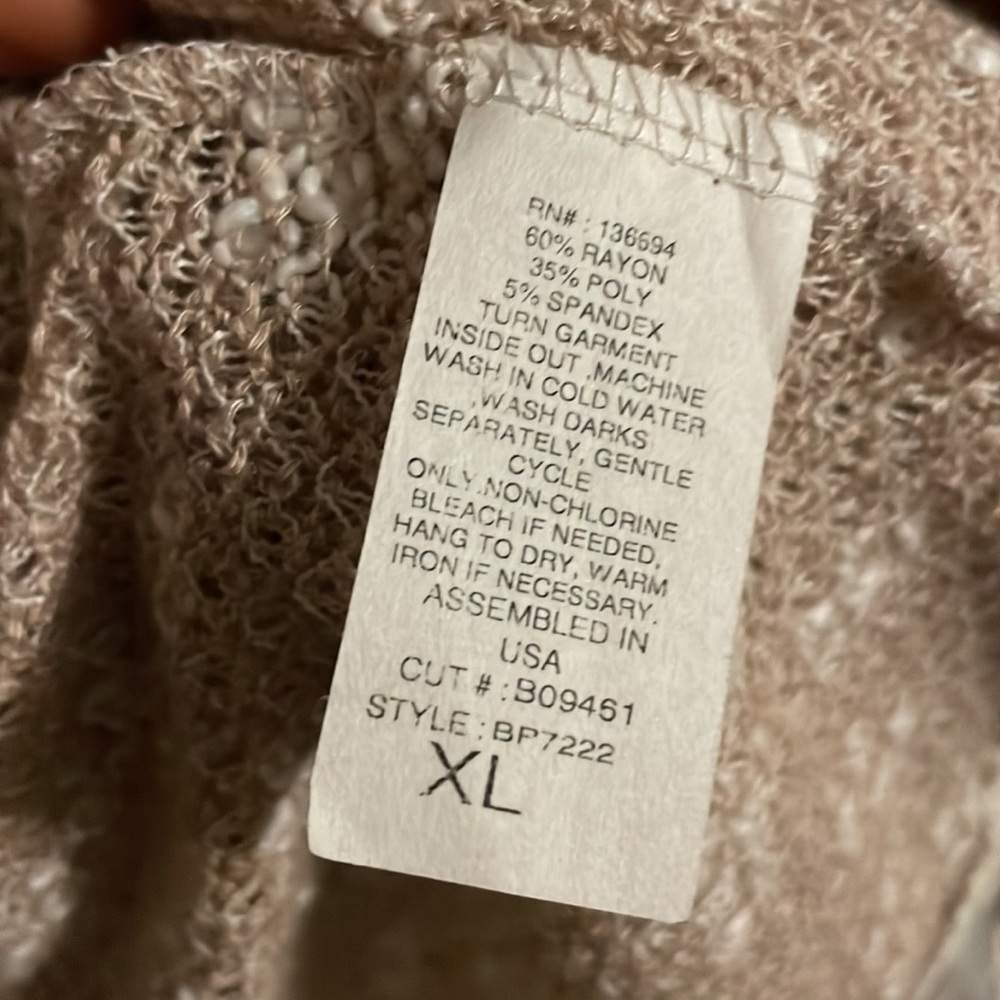 đ»NWT Blu Planet Lace Knit Cardigan Sweater - Picture 7 of 11